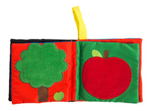 Load image into Gallery viewer, Fabric activity book