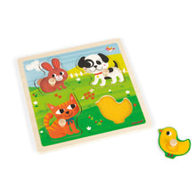 Load image into Gallery viewer, Tactile Puzzle farm animals