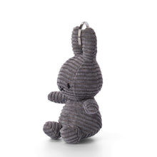 Load image into Gallery viewer, Miffy Corduroy Grey Keyring
