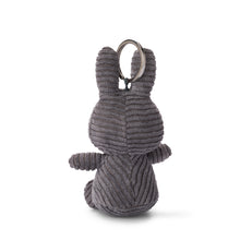 Load image into Gallery viewer, Miffy Corduroy Grey Keyring

