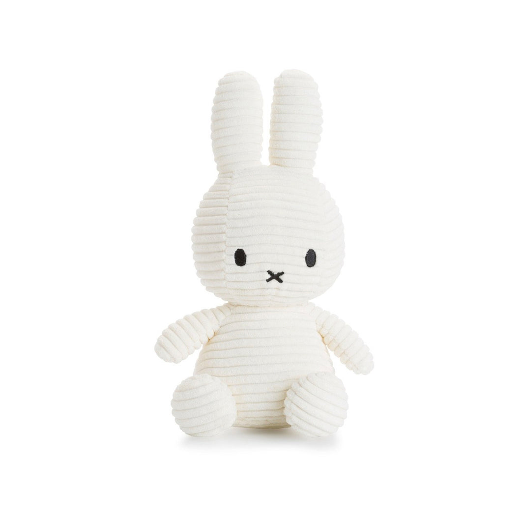 Miffy Sitting Corduroy White